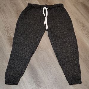 3 For $10💥Forever 21 Charcoal Black Joggers Sz 2X